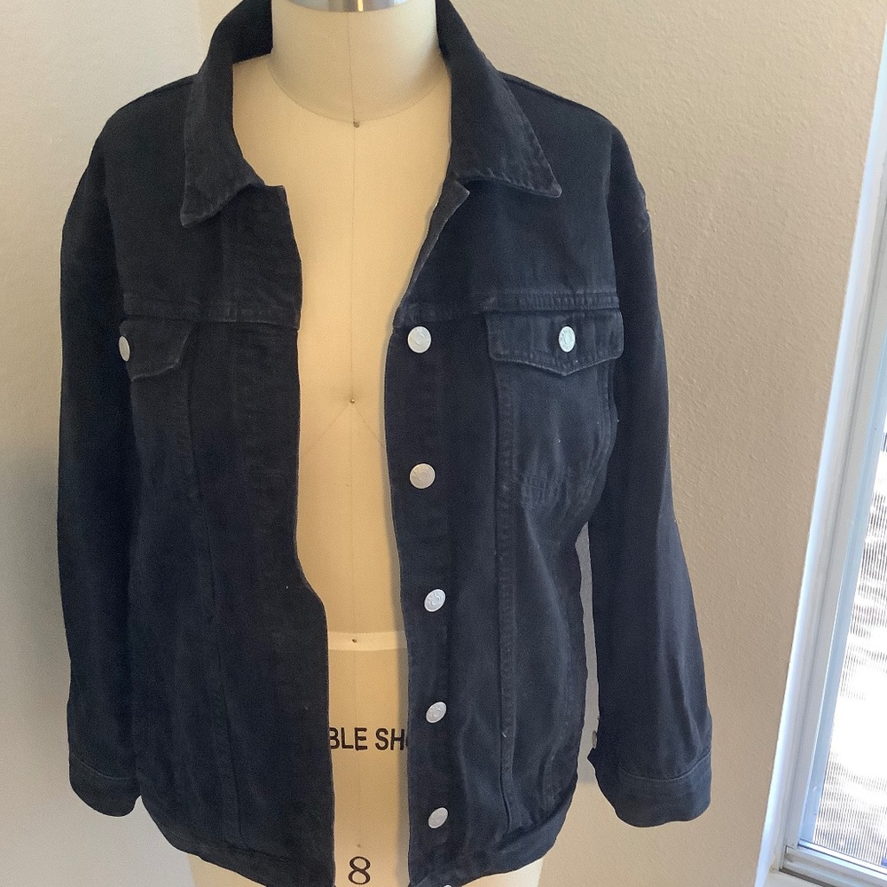 Madewell Black Denim Jacket